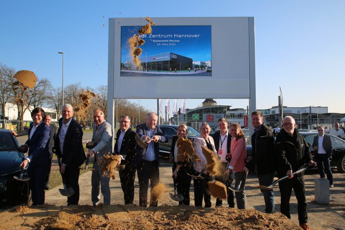 Spatenstich Audi Zentrum Hannover